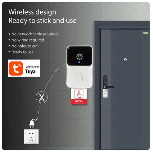 Wireless Smart Camera Door Bell