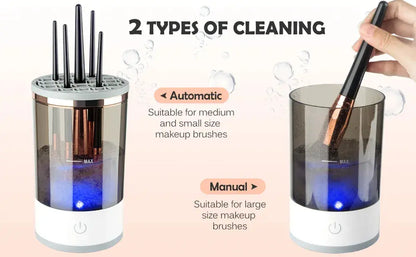 Rechargeable Makeup Brush Electric Cleaner